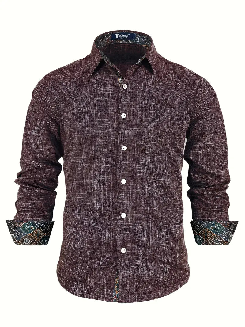Braden | Long Sleeve Button-Up Shirt