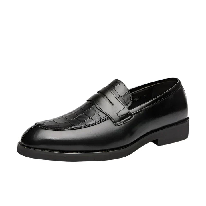 Zorren™ | Timeless Croc-Detail Loafer